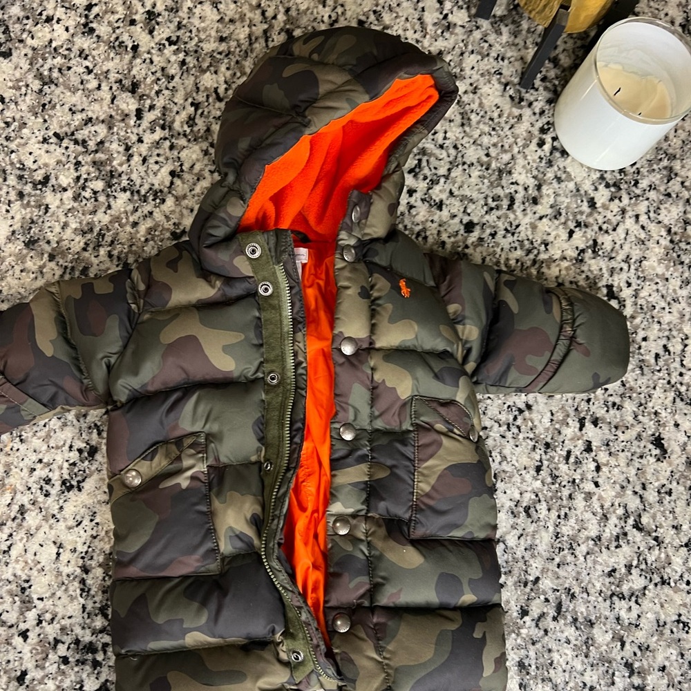 Baby polo snow suit (3-6 months)